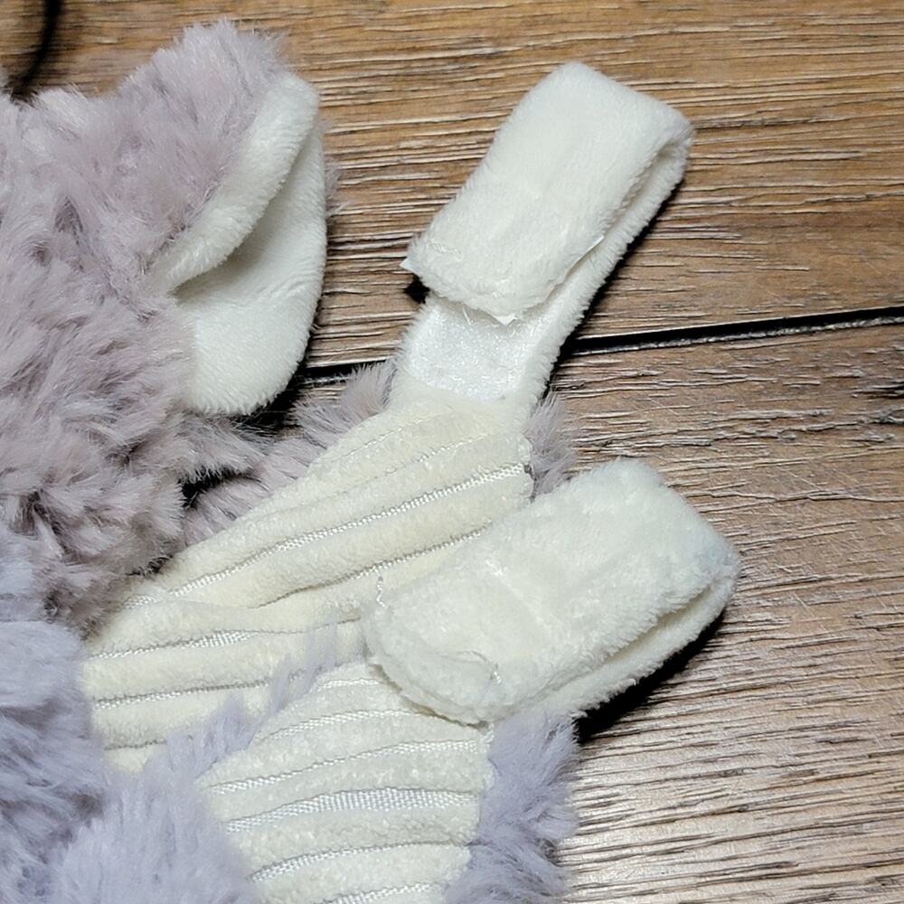 2 Pc Demdaco Baby Rattle Teether & Pacifier Holder: Elephant & Koala - Picture 3 of 4